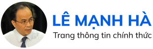 Trang tin của ông Lê Mạnh Hà